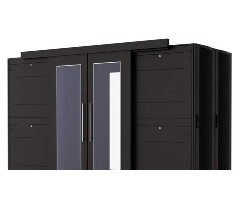 Крыша коридора сплошная 300 мм (900-1250 мм) для кондиционера и вертикальная заглушка 42U 300 мм