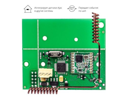 Модуль интеграции с беспроводными охранными и smart home системами Ajax uartBridge