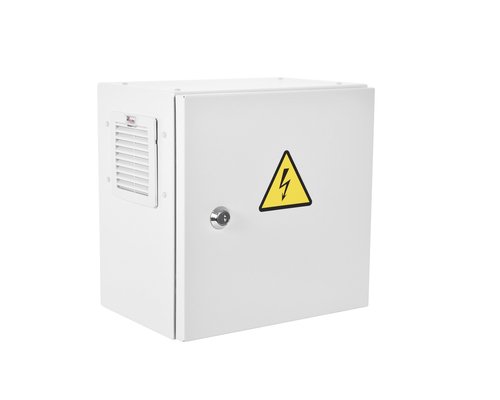 Шкаф ЭКОНОМ уличный всепогодный настенный укомплектованный (В400 х Ш400 х Г250), комплектация T2