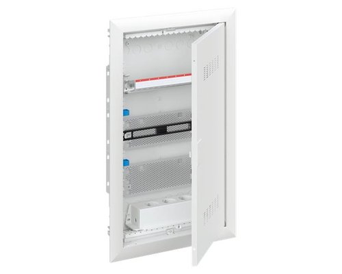 Шкаф мультимедийный с дверью с вентиляционными отверстиями UK636MV (3 ряда)