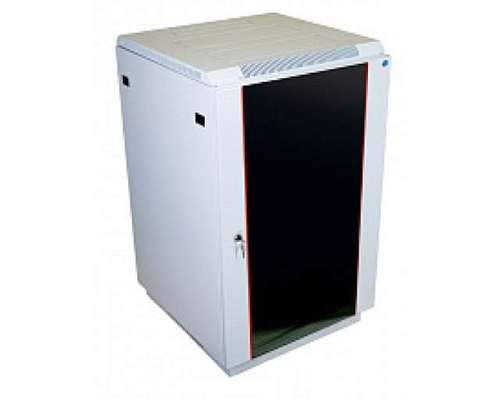 Шкаф телекоммуникационный напольный 22U (600х1000) дверь стекло