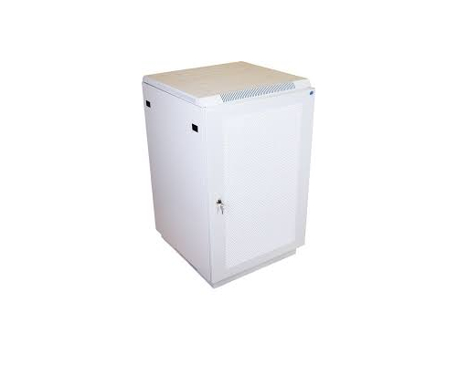 Шкаф телекоммуникационный напольный 22U (600xх1000) дверь перфорированная