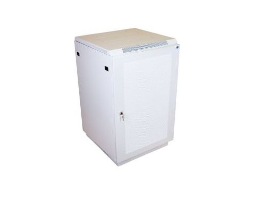 Шкаф телекоммуникационный напольный 27U (600х1000) дверь перфорированная 2 шт