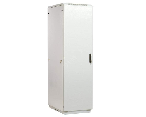Шкаф телекоммуникационный напольный 42U (600х600) дверь металл