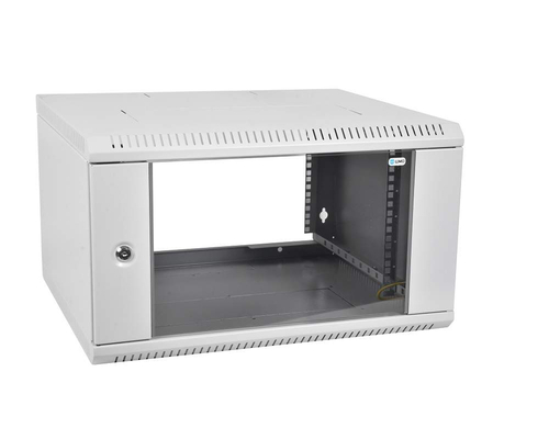 Шкаф телекоммуникационный настенный разборный 9U (600х350) дверь металл