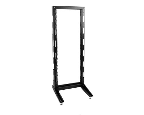 Стойка телекоммуникационная универсальная 42U однорамная черная