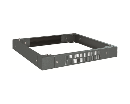 Цоколь перфорированный 600х1000х100мм с отверстием для щеточного ввода