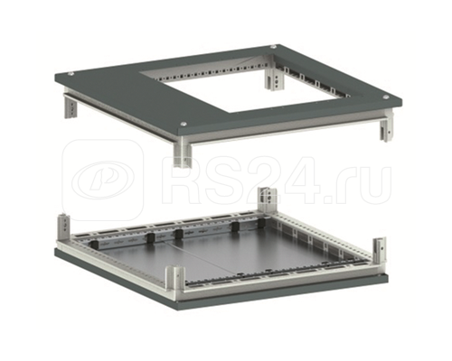 Комплект CQE из крыши с фланцем, основание 800х800 мм