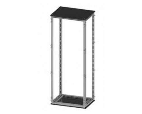 Шкаф напольный CQE ЭМС с дверью и задней панелью ВхШхГ 2000x600x600 мм