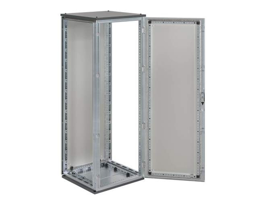 Шкаф напольный CQE ЭМС с дверью и задней панелью ВхШхГ 2000x600x800 мм