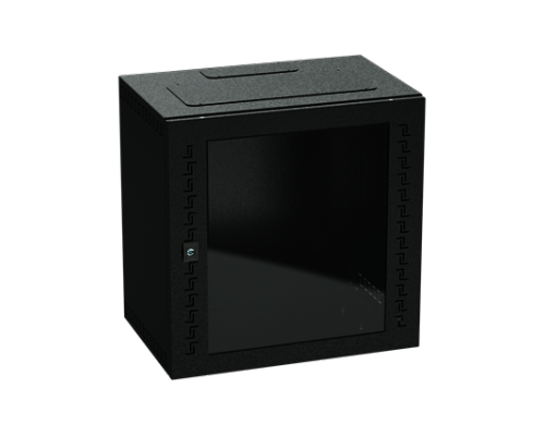 Шкаф телекоммуникационный навесной 20 U (1000х600х400) дверь стекло RAL9005