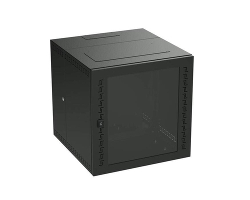 Шкаф телекоммуникационный навесной 9U (500х600х650) дверь стекло RAL9005