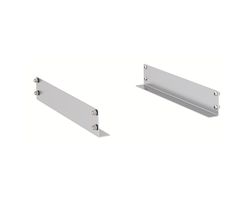 Уголок для установки оборудования, L-профиль, для шкафа глубиной 600мм