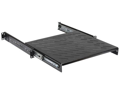 Полка 19дюйм консольная  глубиной 550мм 2U серая