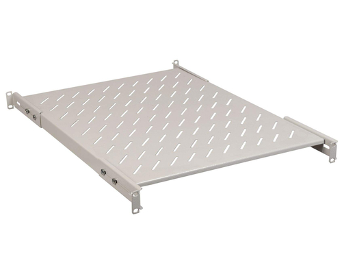 Полка 19дюйм стационарная  глубиной 1000мм черная