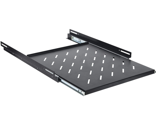 Полка 19дюйм усиленная стационарная  глубиной 800мм черная
