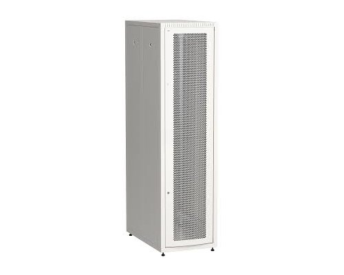 Шкаф LINEA E 42U 600х1000мм двери 2шт перфорированная и металл черный