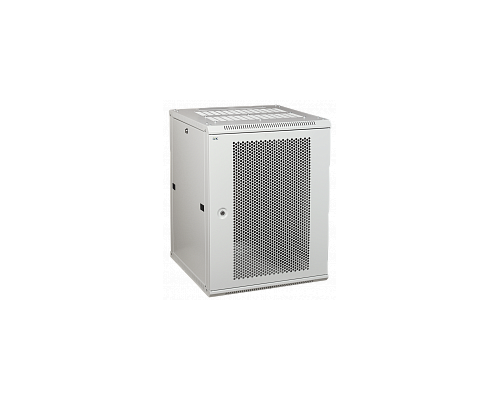 Шкаф LINEA W 15U 600x450 мм дверь перфорированная RAL7035