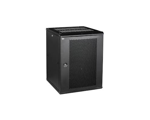 Шкаф LINEA W 15U 600x450 мм дверь перфорированная RAL9005