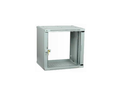 Шкаф LINEA WE 12U 600x650мм дверь стекло черный