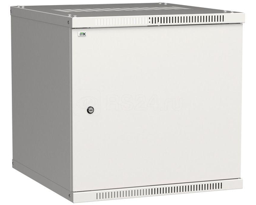 Шкаф LINEA WE 9U 550x350мм дверь металл серый