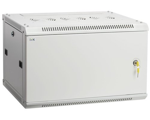 Шкаф настенный 19 LINEA W18U 600x600мм металлическая дверь RAL9005