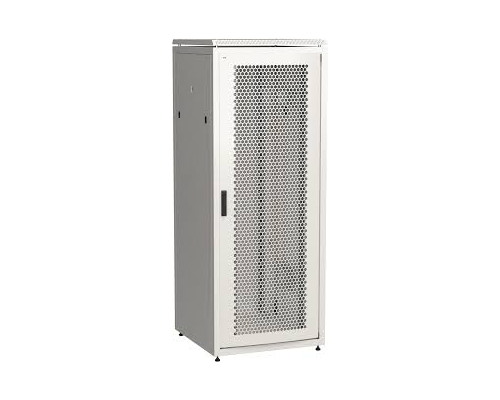 Шкаф сетевой 19 LINEA N 42U 800х800мм перфорированная передняя дверь задняя металлическая серый