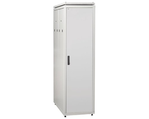 Шкаф сетевой 19дюйм LINEA N 33U 600х1000 мм с L-профилями перфные двери черный