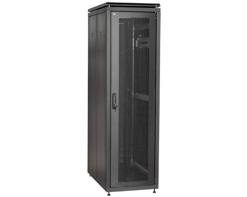 Шкаф сетевой 19дюйм LINEA N 47U 600х1000 мм перф передняя дверь черный