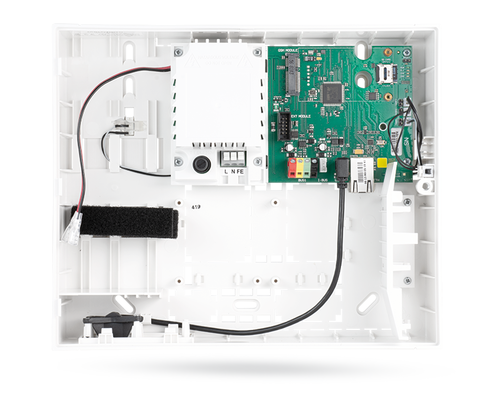 JA-103K Охранно-пожарная контрольная панель с коммуникатором локальной сети LAN