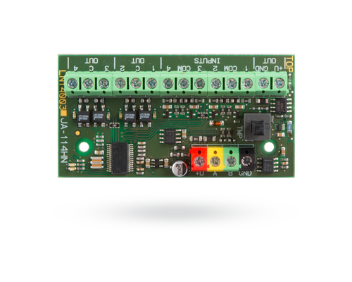 JA-114HN Шинный модуль с четырьмя входами и четырьмя выходами