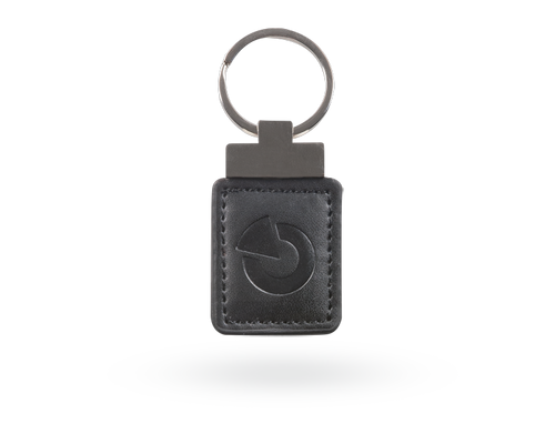 JA-194J-BK Кожаный жетон радиочастотной идентификации (RFID) - черный