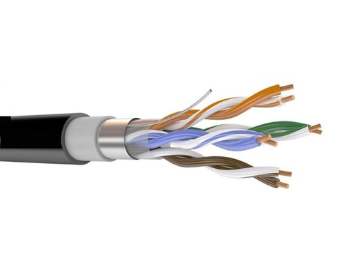 Кабель F/UTP-5e 24AWG PE cat 5E Indoor