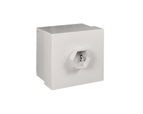 Шкаф настенный антивандальный 9U Ш562хВ556хГ506мм серый (ШТА-9-298)