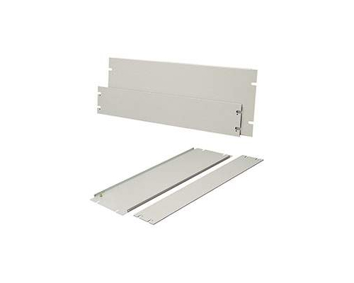 Фальш-панель на 6U алюминиевая с порошковым покрытием цвет серый