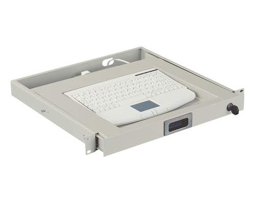 Полка клавиатурная откидная без клавиатуры цвет серый