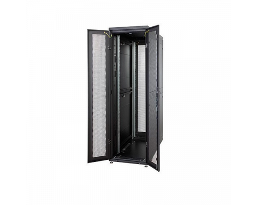 Шкаф напольный 19дюйм 47U 2186х800х1000мм (ВхШхГ)перед и задн двери сталь серый
