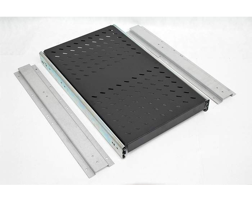 Стационарная полка WZ-5841-06-00-161 483х700мм максимальная нагрузка 200 кг 6 точек крепления черный