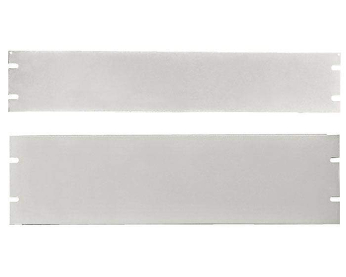 Фальш-панель на 6U стальная с порошковым покрытием цвет серый