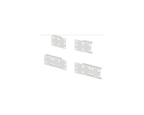 Кронштейн длинный для вертикального монтажа 19 дюймовая блоков розеток LZ черный