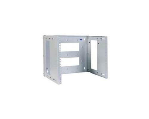 Кронштейн длинный для вертикального монтажа 19 дюймовая блоков розеток LZ серый