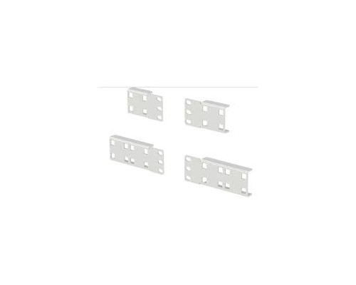 Кронштейн короткий для вертикального монтажа 19 дюймовая блоков розеток LZ черный