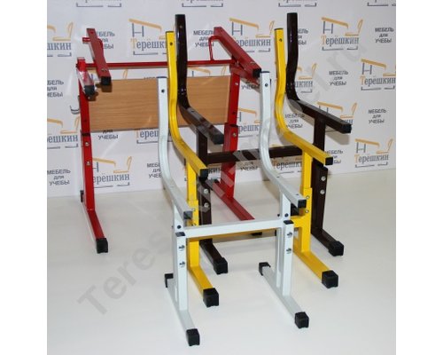 Металлокаркас стола ученического одноместного двухместного не регулируемого №2,3,4,5,6,7