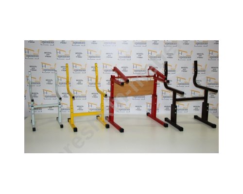 Металлокаркас стола ученического одноместного двухместного не регулируемого №2,3,4,5,6,7