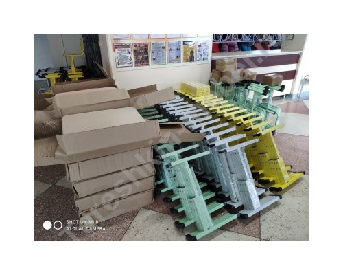 Металлокаркас стола ученического регулируемого по наклону и высоте