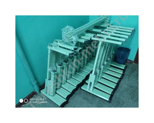 Металлокаркас стола ученического регулируемого по наклону и высоте