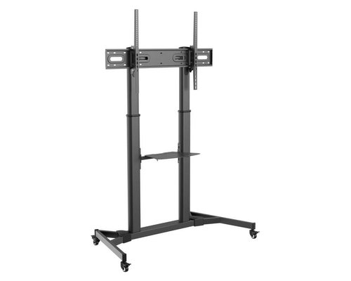 Напольная мобильная стойка для интерактивных панелей 75-86 дюймов