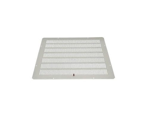 Панель (пол потолок) 420 x 420 мм металлическая с перфорацией цвет серый