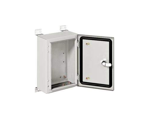 Шкаф электрический, серия SWN, 400х500х250        (ВхШхГ), c монтажной панелью (аналог SMN1-16),    IP65, цвет серый (RAL 7035)