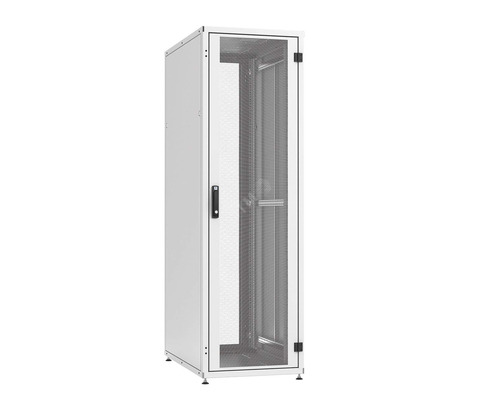 Шкаф напольный 19дюйм 24U 1163х600х600мм (ВхШхГ) дверь сталь сплошная серый